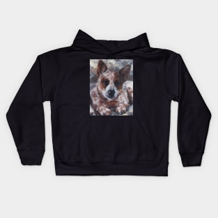 RED HEELER Kids Hoodie